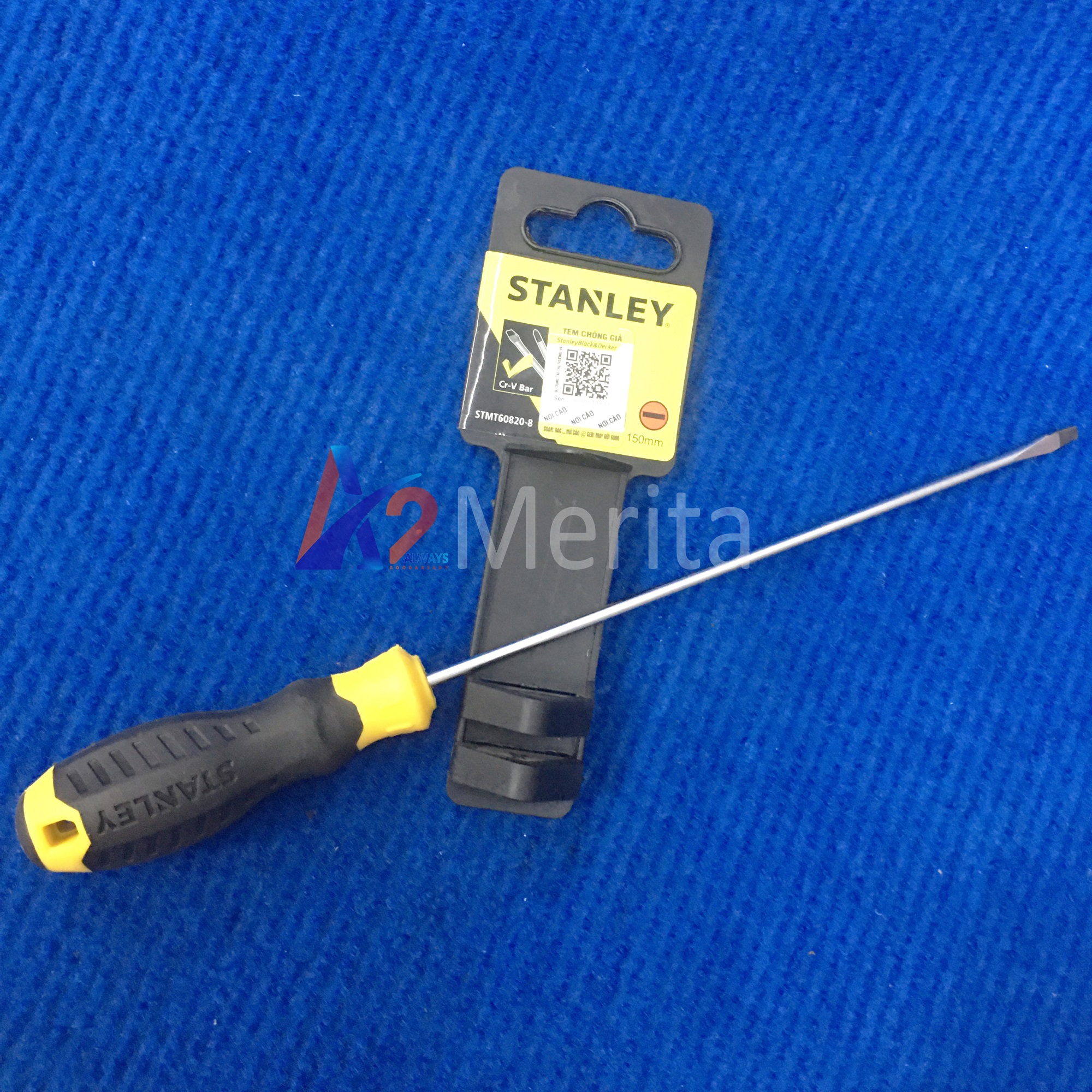 Tua vít dẹp 3x150mm có từ Stanley STMT60820-8