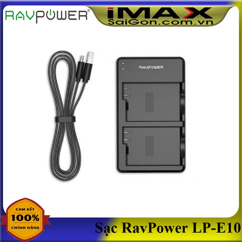 Sạc máy ảnh ravpower cho pin lp-e10
