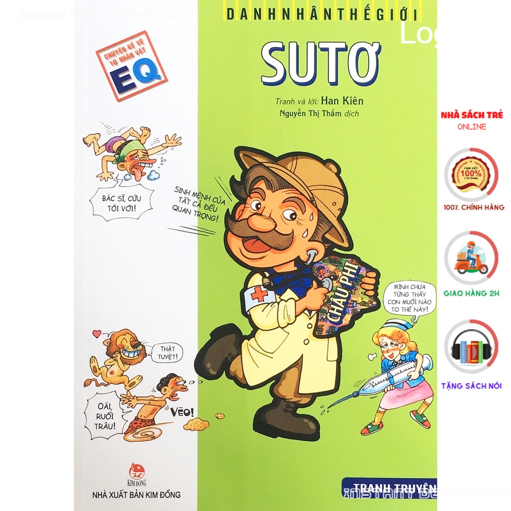 Sách - danh nhân thế giới sutơ - nxb kim đồng