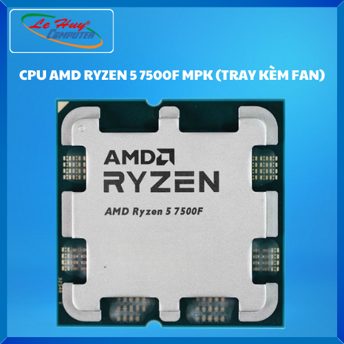 Processor - Amd Ryzen 5 7500F Mpk Cpu (Tray with Fan)