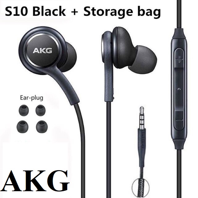 Tai nghe AKG S10/S10plus/Note10/Note10+ chân 3.5/chân TYpe C chính hãng dùng cho các loại điện thoại