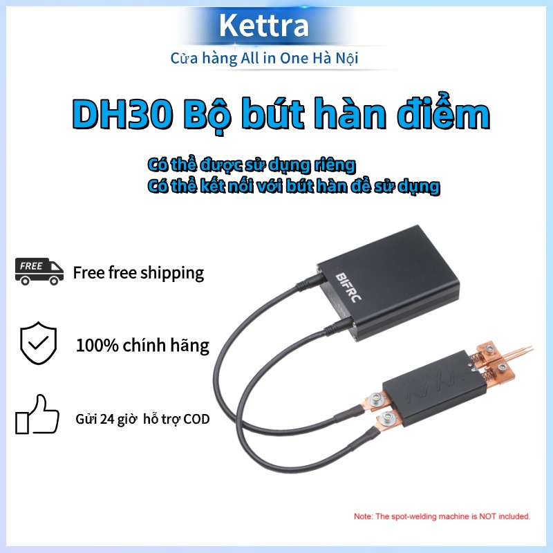 Dh30 máy hàn điểm di động dh30 phụ kiện nhỏ máy hàn điểm 18650 hàn tự động 0.1-0.25mm