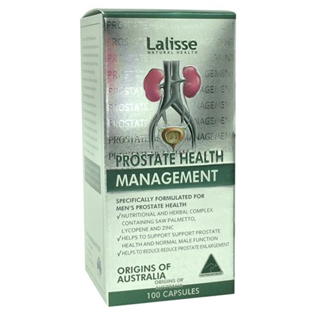 Tiền liệt tuyến Lalisse Prostate Health Management Australia Viên uống Hộp 100 Viên