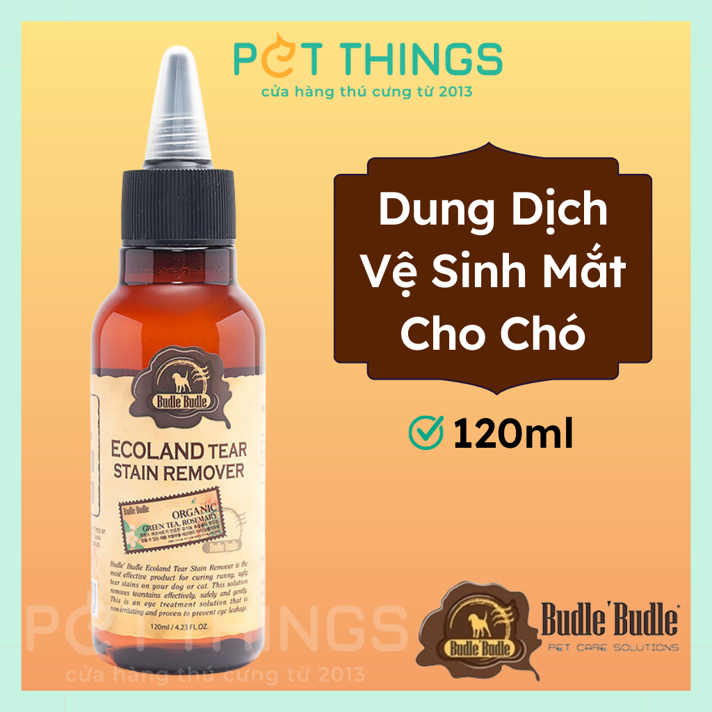 Dung dịch vệ sinh mắt cho chó 120ml
