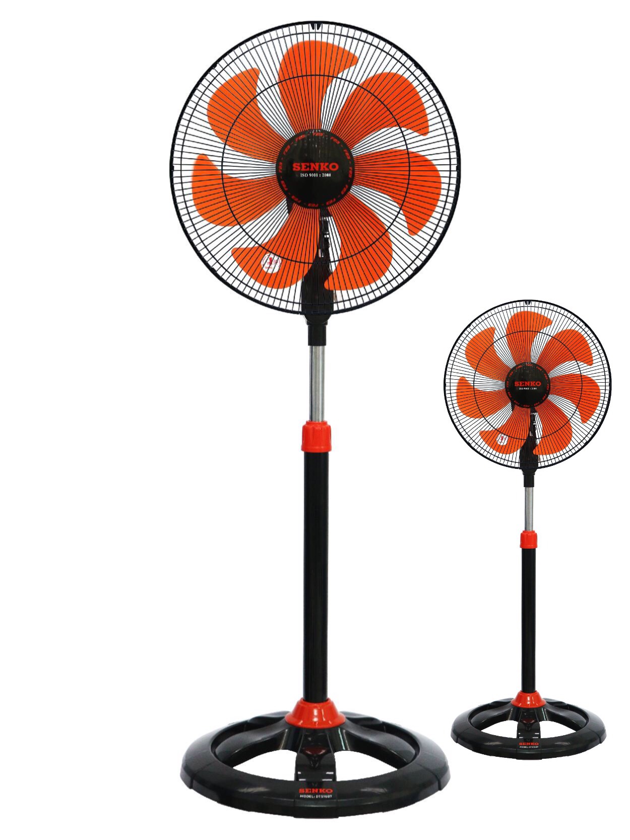 Quạt đứng thân sắt f23 senko 7 lá sải cánh 39cm 65w dts1607 - hàng chính hãng