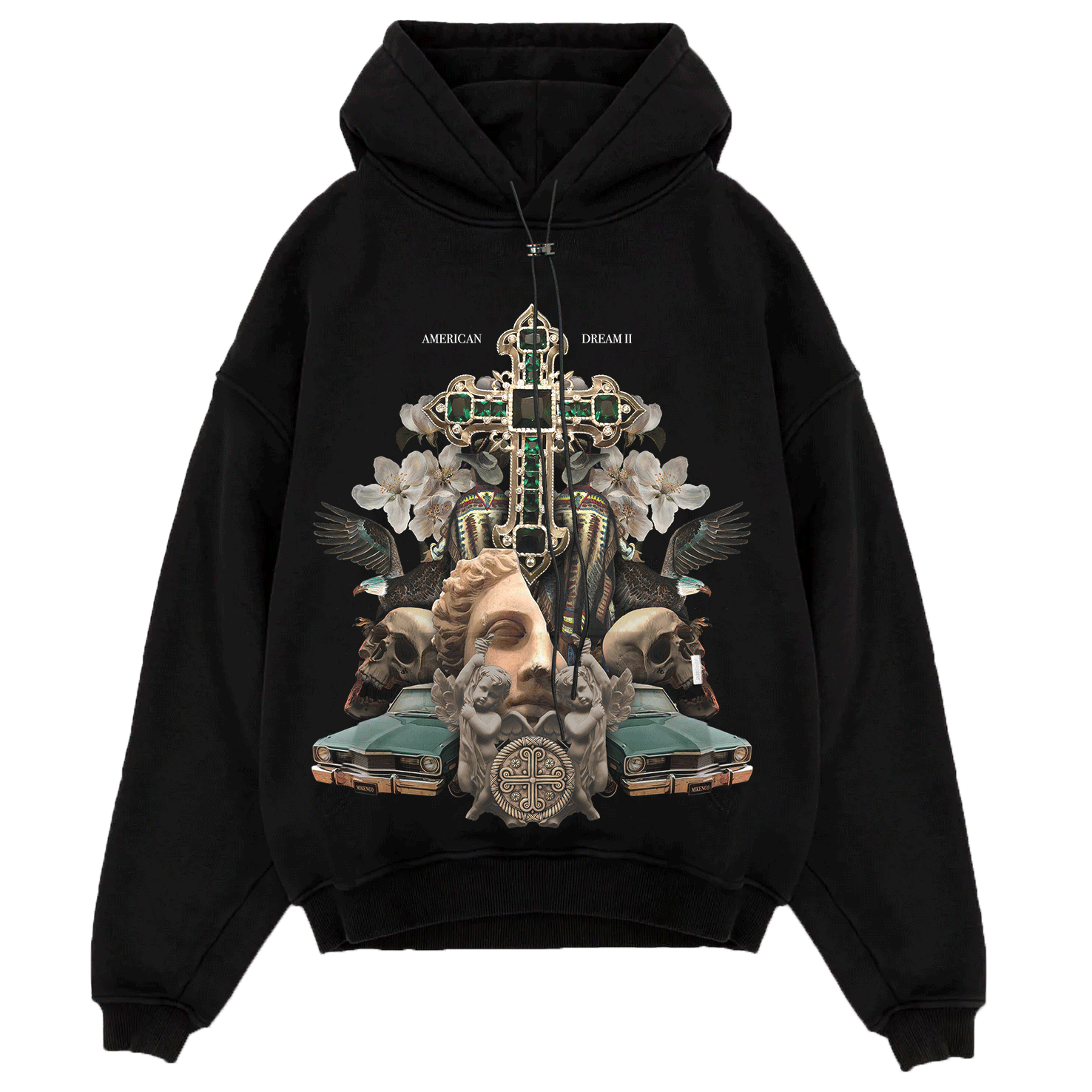 Áo nỉ nam mikenco amrerican dream 2 hoodie