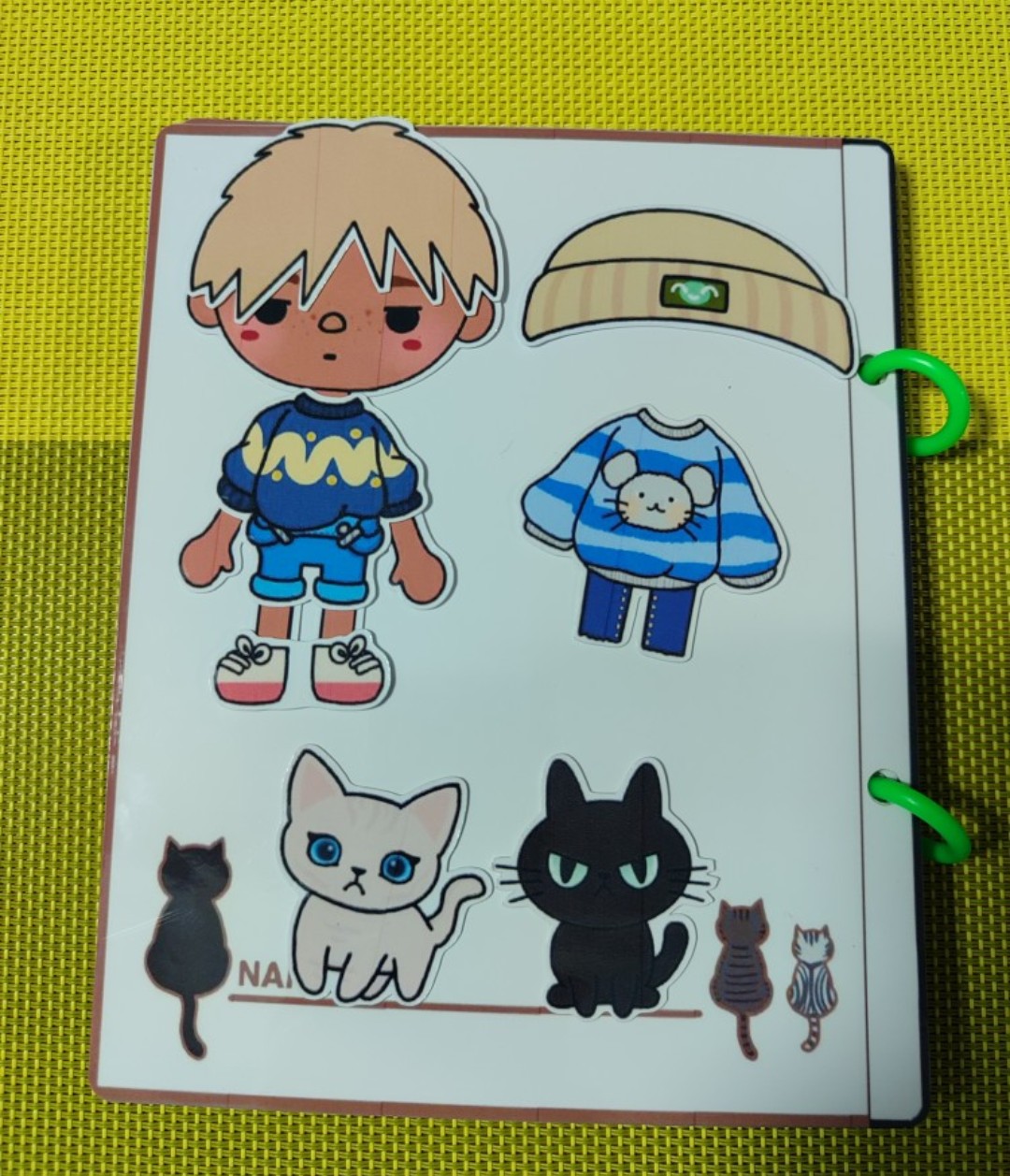 CandyHome Paper -búp bê giấy Cửa Hàng Mèo Con