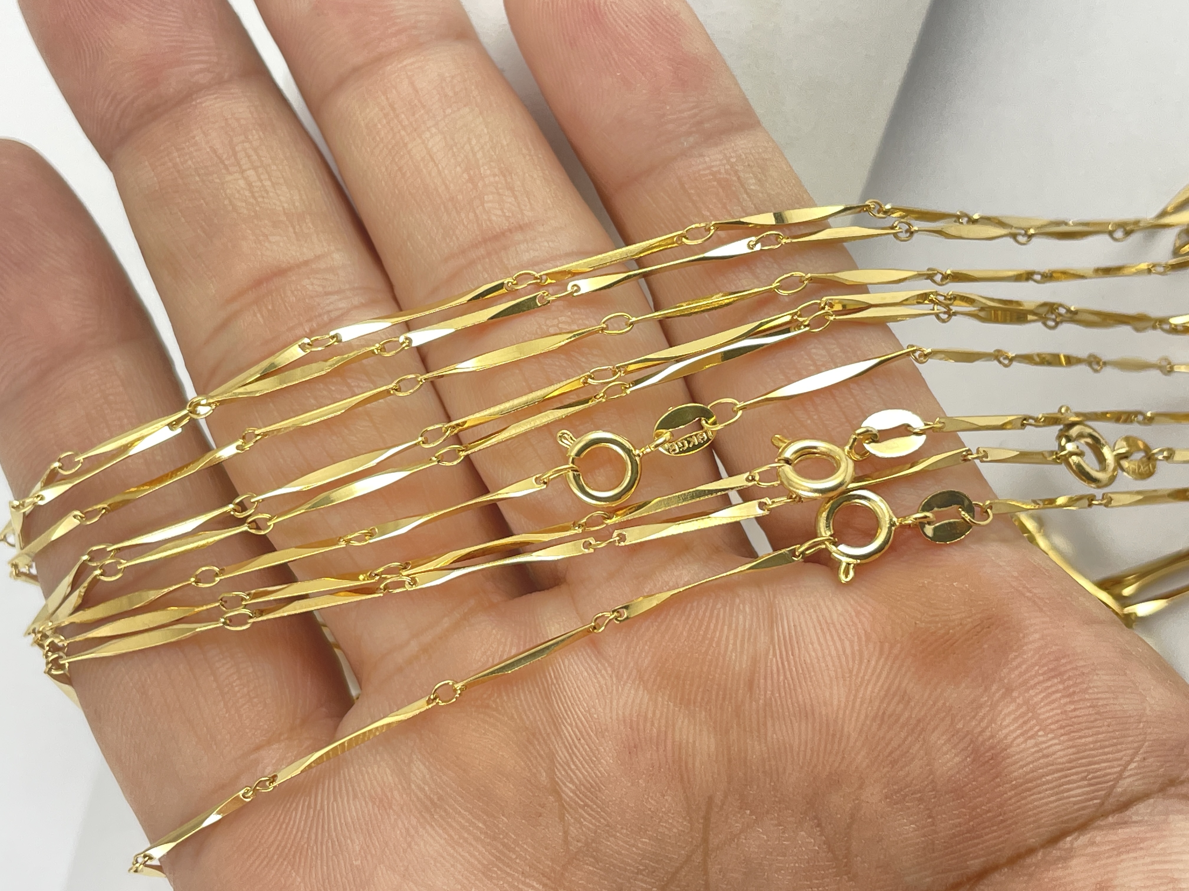 Dây chuyền nữ mạ vàng 24k cao cấp - dc038l4
