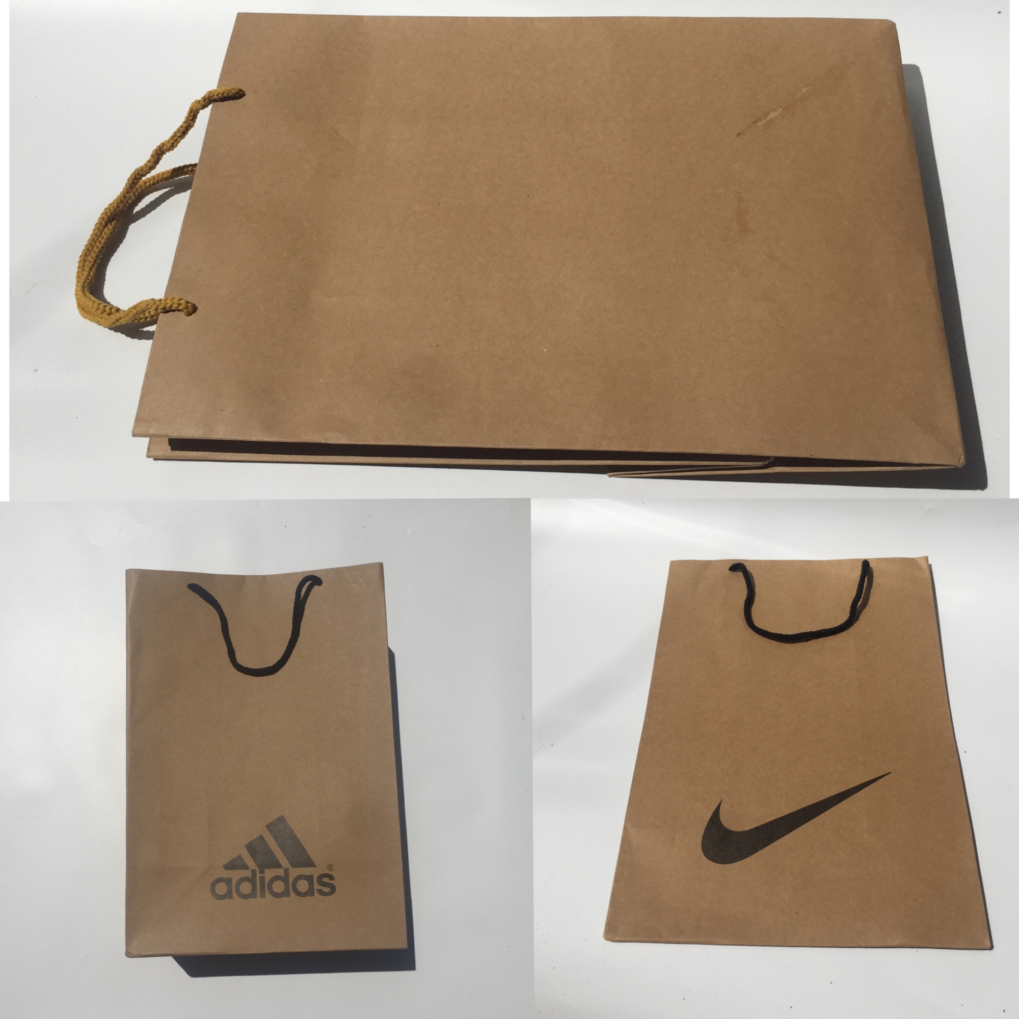 10 Túi kraft to đựng quần áo, hộp giày kích thước 25x36x15