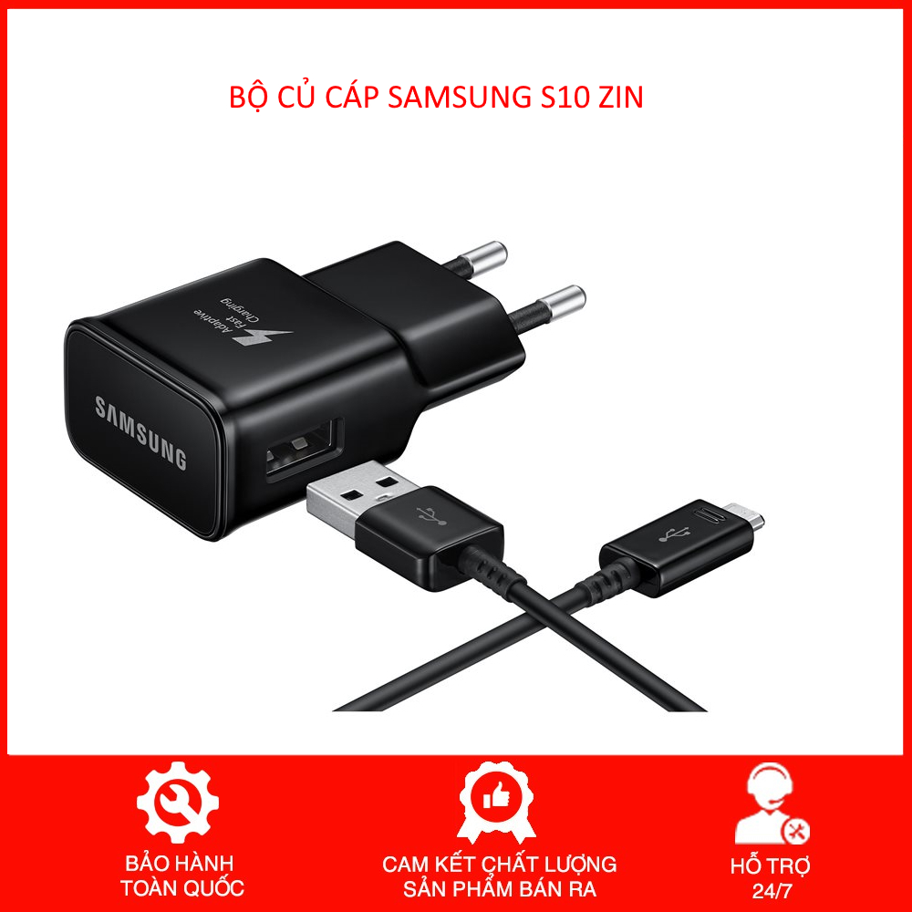 [ HÀNG ZIN MÁY ] Bộ Sạc Samsung S10 Type C Zin Chất Lượng Hỗ Trợ Sạc Nhanh