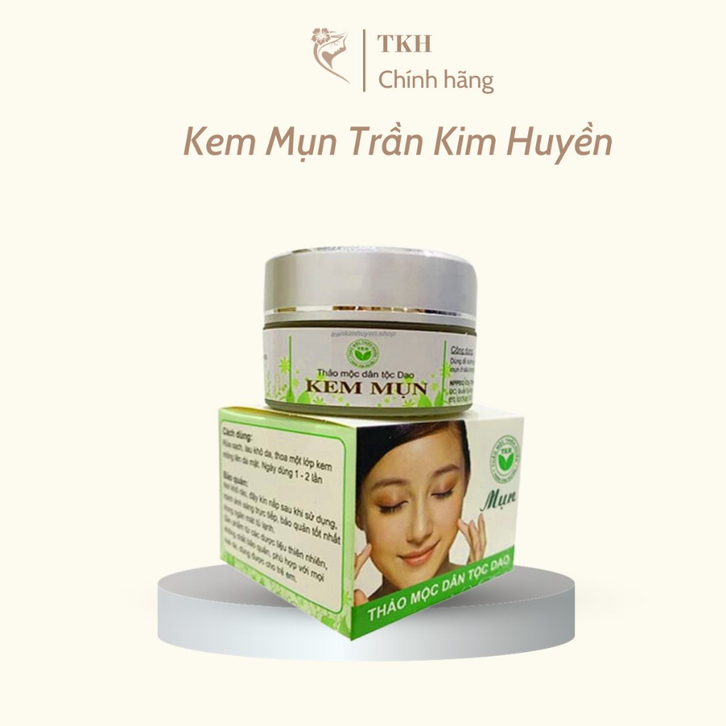 Kem ngừa mụn trần kim huyền thảo mộc dân tộc dao 10g