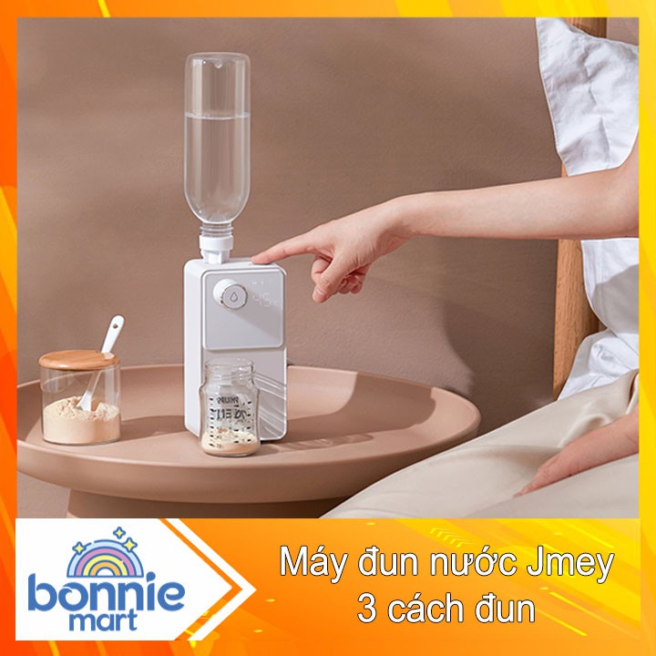 Máy đun nước nóng tưc thì, bình thủy điện bỏ túi di dộng Jmey 3 cách pha đun trong 3s cảm biến không cần chờ đun sôi