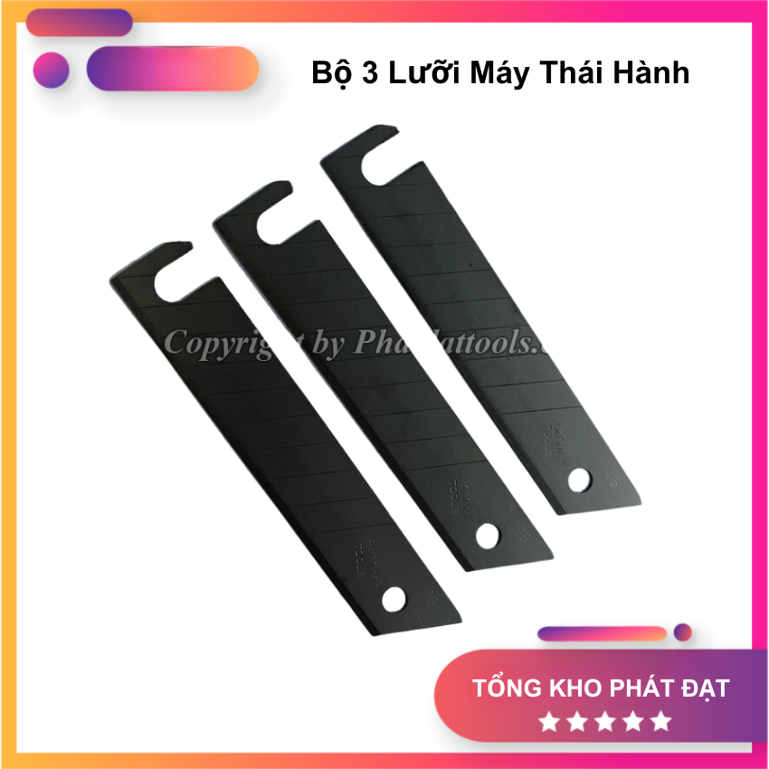 Bộ 3 lưỡi dao của máy thái hành tỏi