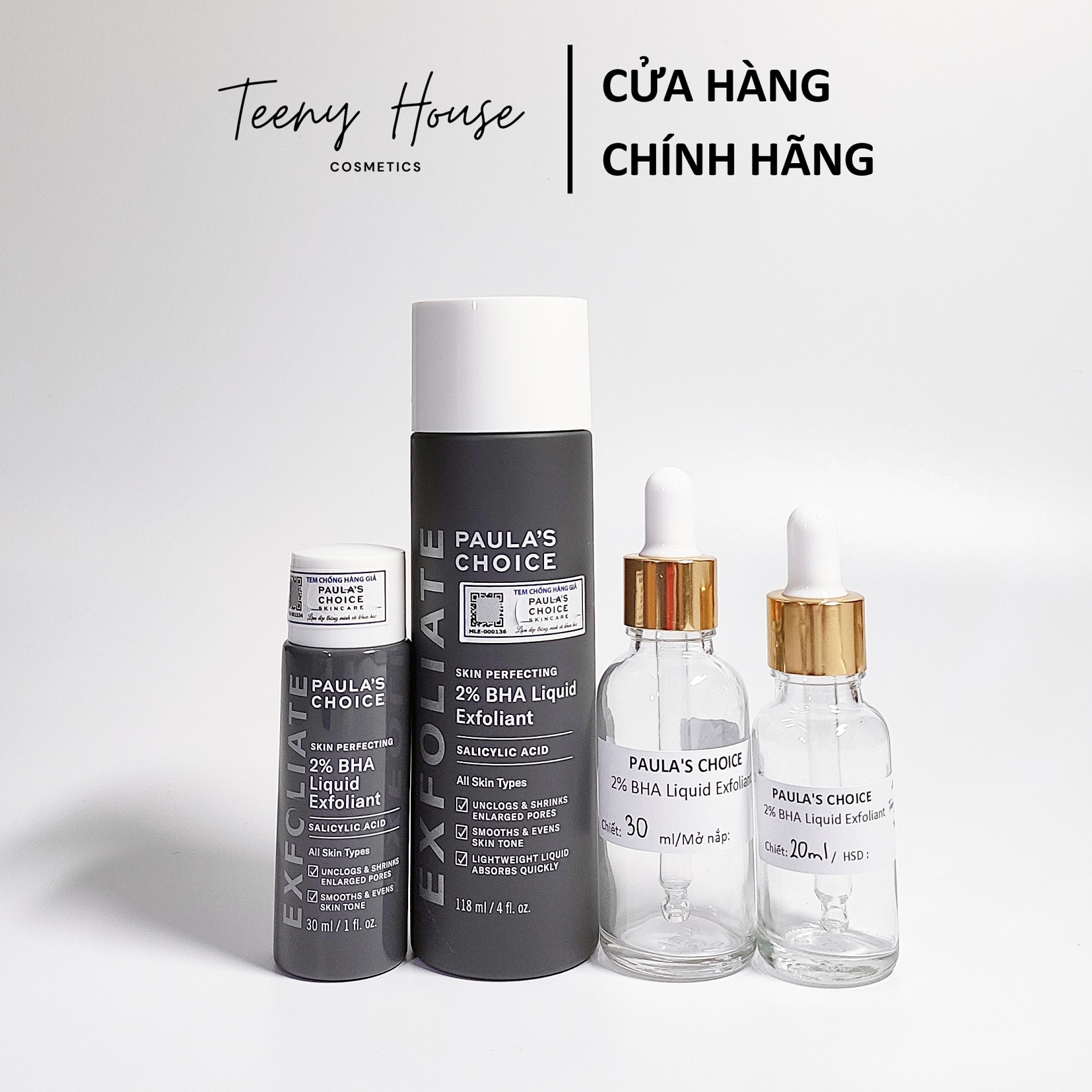 Dung dịch tẩy da chết Paula’s Choice BHA 2% Liquid