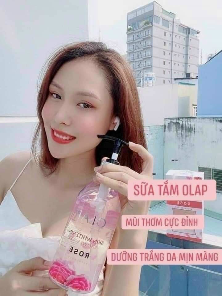 Sữa tắm olap skin whitening dhower grl