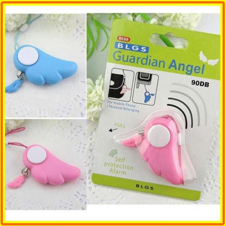 [HCM] Móc Khoá Báo Động Khẩn Cấp hú To hình Cánh Thiên Thần Siêu Dễ Thương