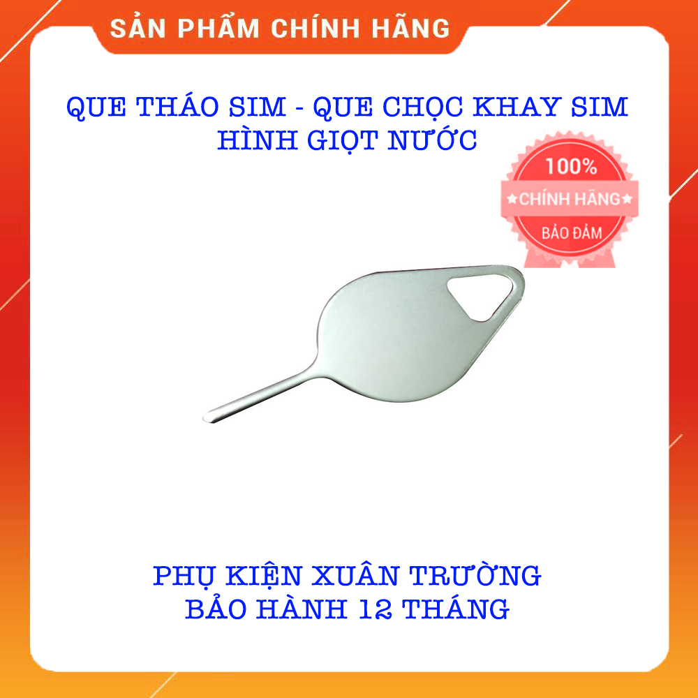 Que tháo sim - que chọc sim hình giọt nước chính hãng samsung