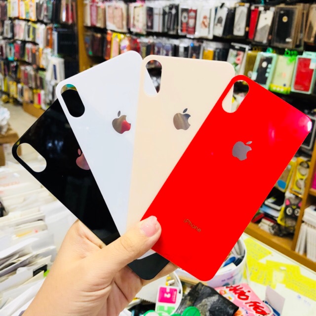 Kính cường lực giả iphone 8 5d mặt sau ip 6 6plus 7 7plus 8 8plus x