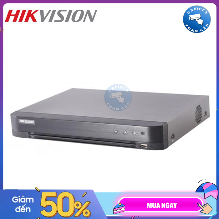 [Trả góp 0%]Đầu ghi 8 kênh Hikvision DS-7208HUHI-K1 hỗ trợ 5 loại camera phát hiện vượt hàng rào ảo vùng xâm nhập tất cả các kênh và 2 kênh phát hiện thay đổi khung cảnh (không hỗ trợ cổng Alarm)