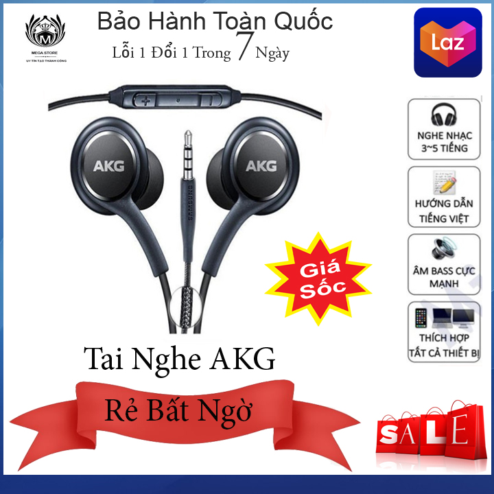 [Bảo hành 1 năm] Tai Nghe- Tai nghe Sam sung AKG S10- Âm Thanh Sống Động- Bass Cực Chất- Chống Ồn Tốt