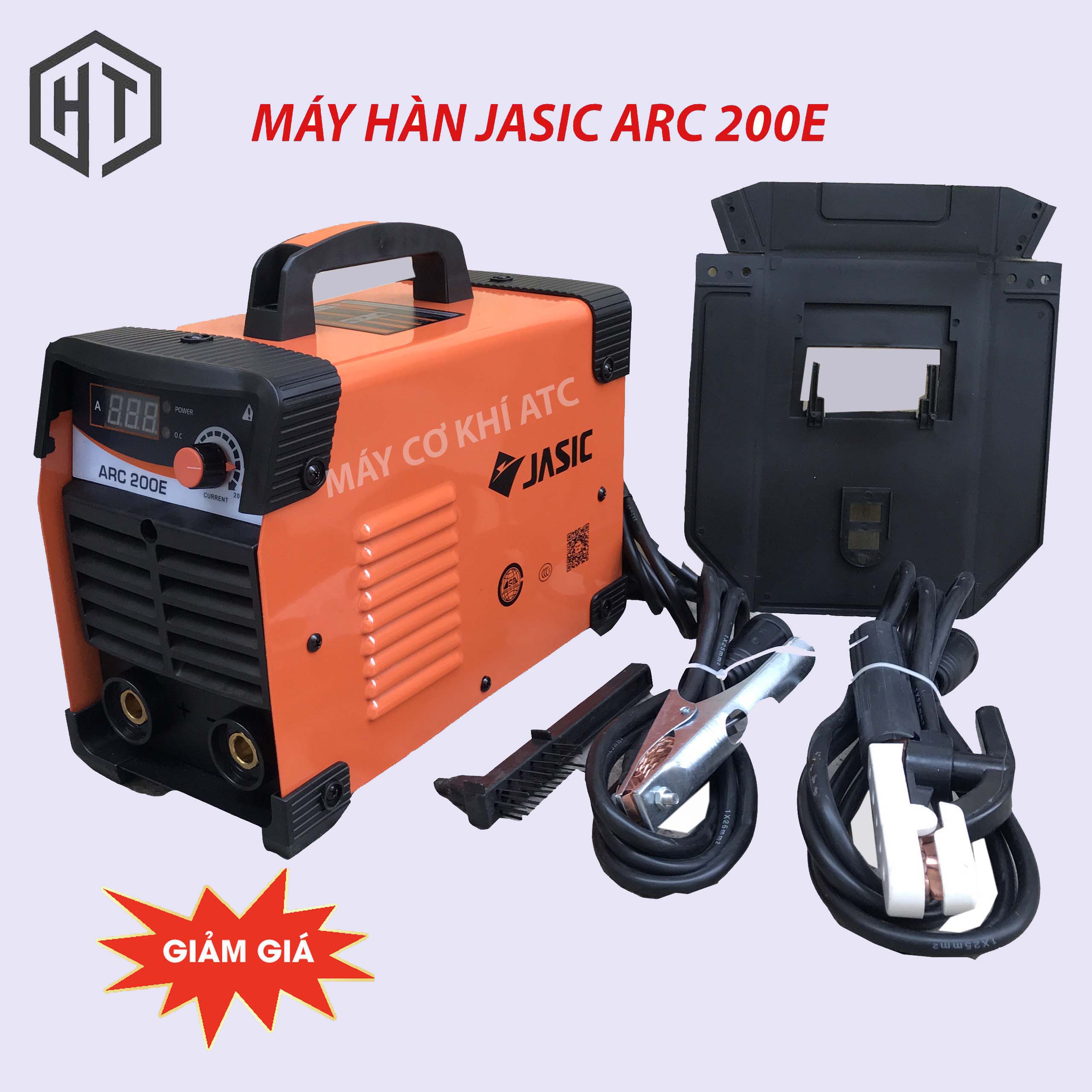 Máy hàn jasic arc 200e - máy hàn que điện từ chuyên que 2.5 và 3.2 liên tục