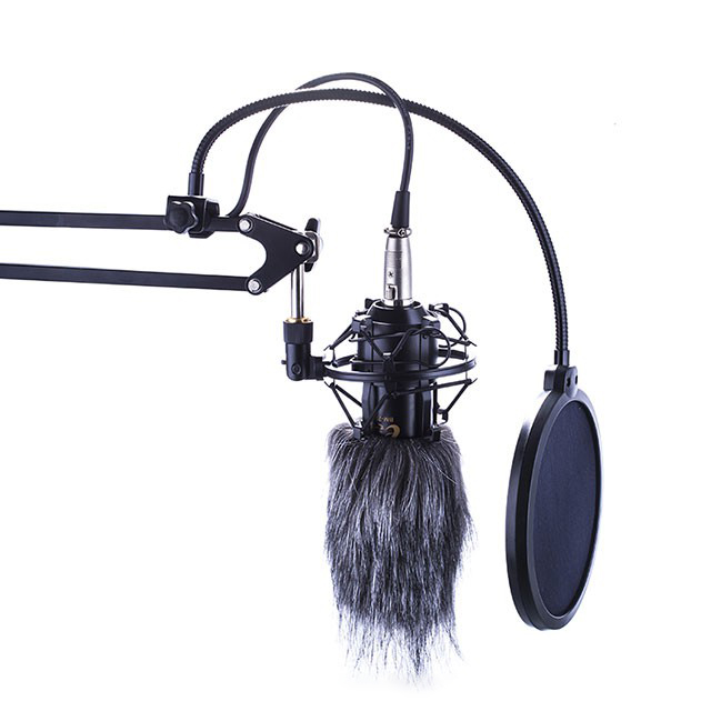 Bông lọc chắn gió cho micro phỏng vấn kiểu lông | EAROBE P09, P18, P23