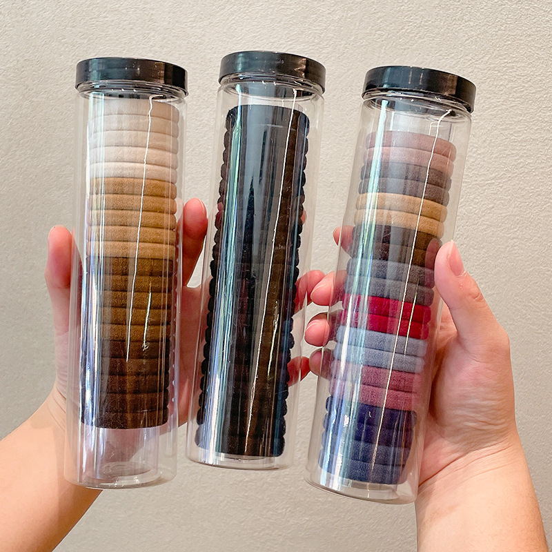 Set 20 dây chun buộc tóc, dây cột tóc nhiều màu dễ thương, dây thun cột tóc, dây buộc tóc nữ