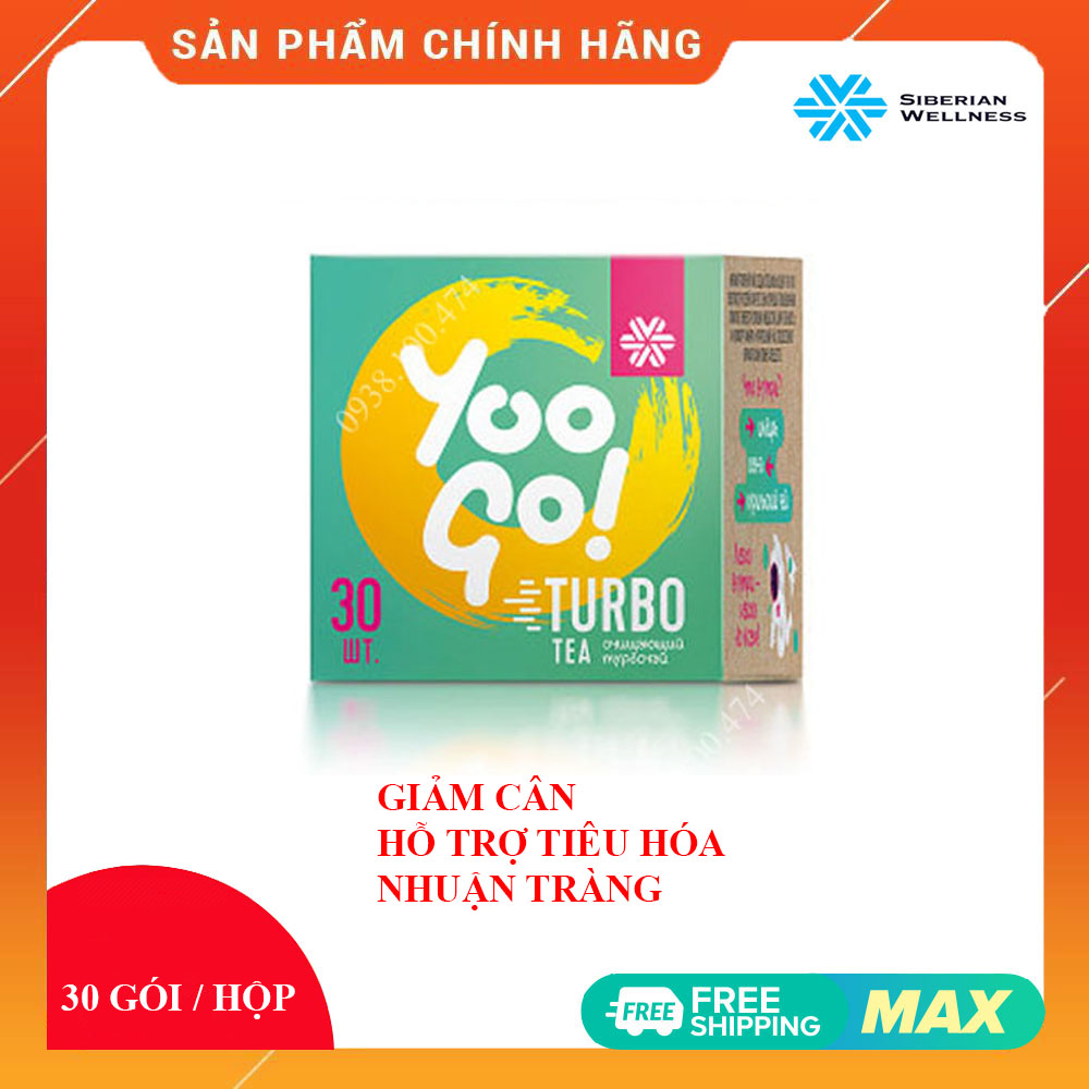 Trà giảm cân Turbo YooGo Turbo Tea giúp nhuận tràng