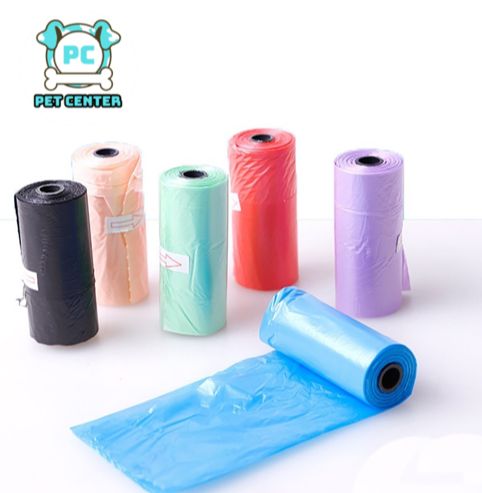 Túi/cuộn phân cho chó mèo thú cưng nilon