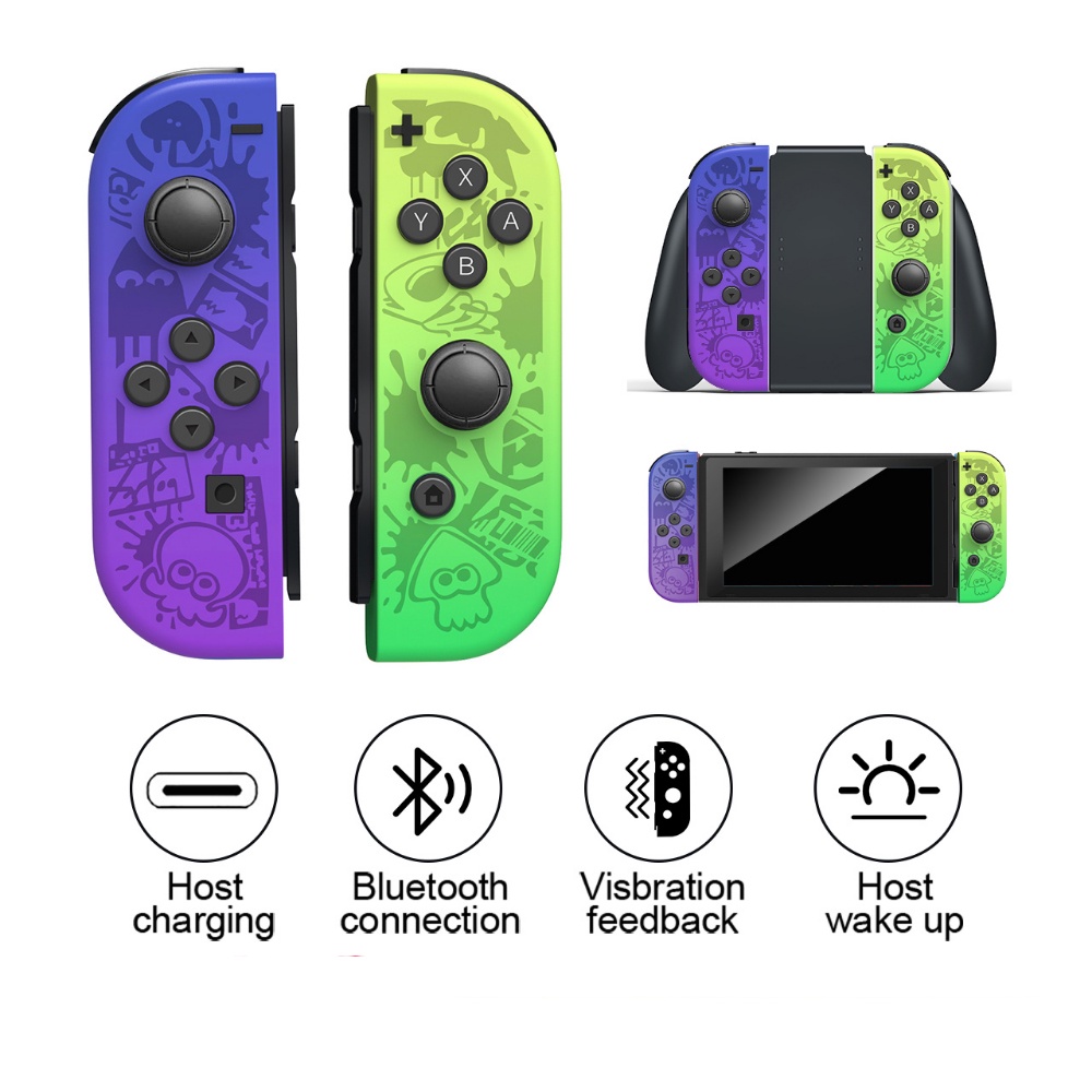 JoyCon Bộ Điều Khiển Tương Thích Với Nintendo Công Tắc NS Bộ Điều Khiển Joycon Hỗ Trợ Rung Động KépĐánh Thức Chức NăngĐiều Khiển Chuyển Động