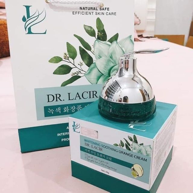 Kem dưỡng trắng da ban đêm Dr Lacir 35gram