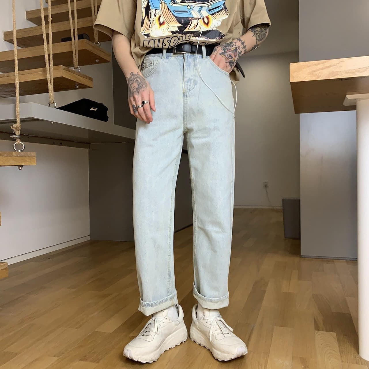 [HCM](HOT) 2020 Quần Jean Nam Quần Baggy Nam Thời Trang Phong Cách Unisex Phong Cách Trẻ Trung Năng Động