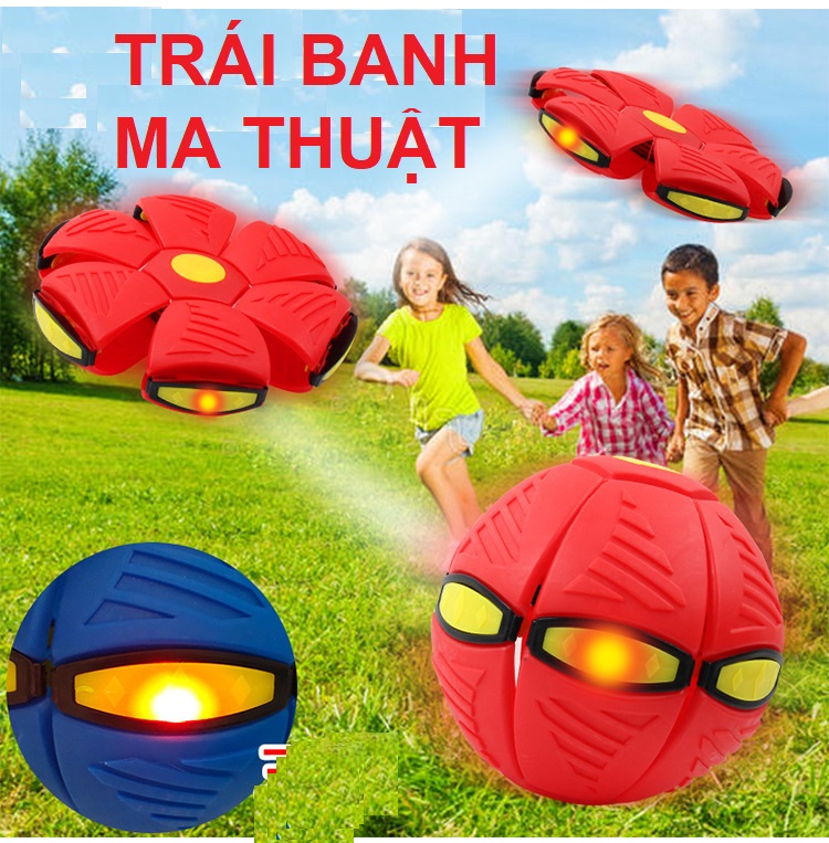 Quả bóng đĩa bay có đèn LED trò chơi vận động ngoài trời