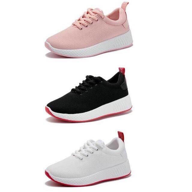 Giày nữ sneaker vải trơn r2 đế cao su 3 phân lên chân cực điệu đà