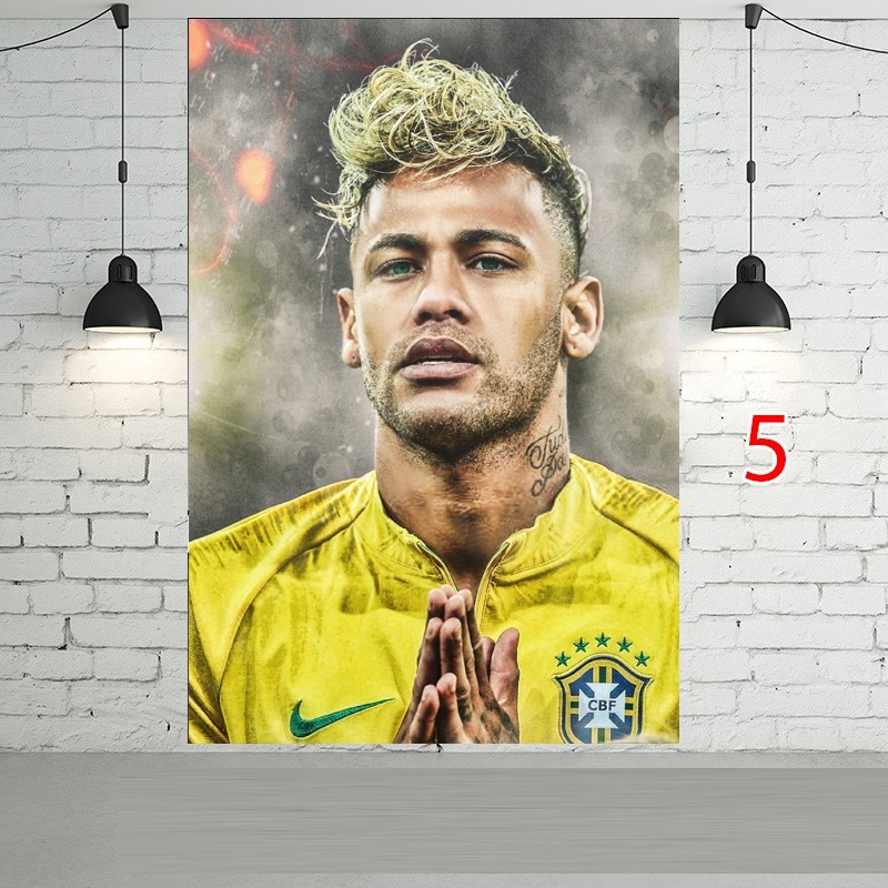 Decal dán tường neymar