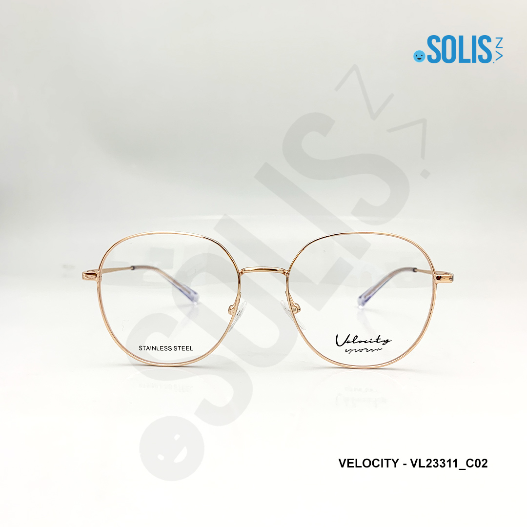 Gọng kính kim loại hiệu velocity vl23311