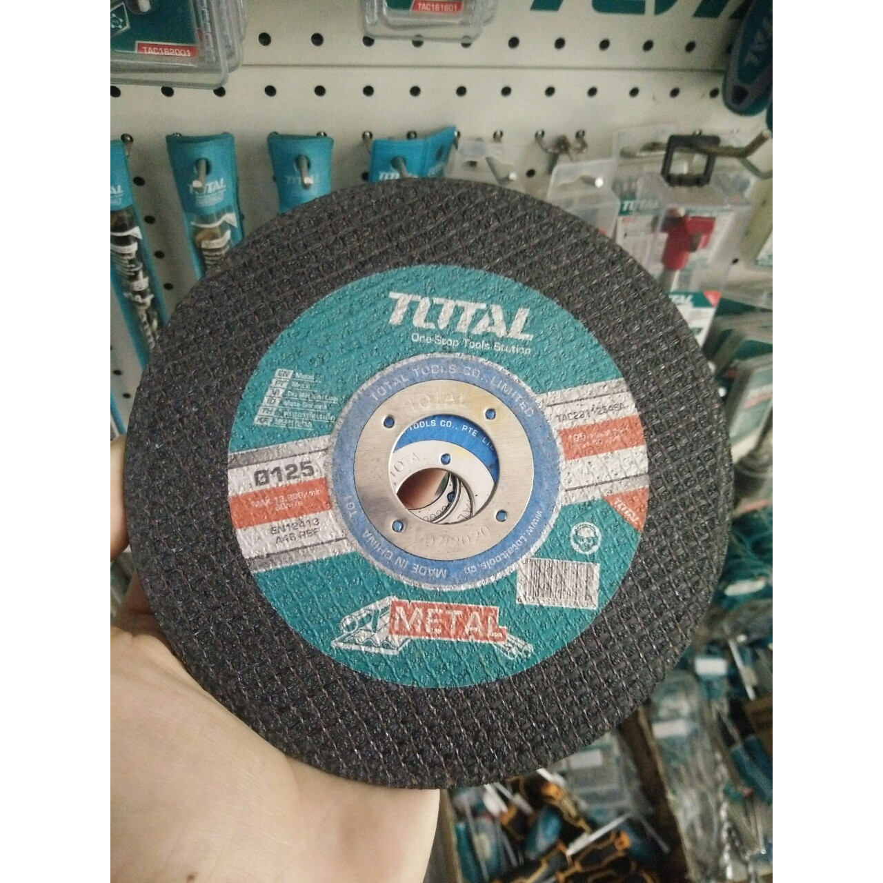 Đĩa cắt kim loại total tac2211254sa