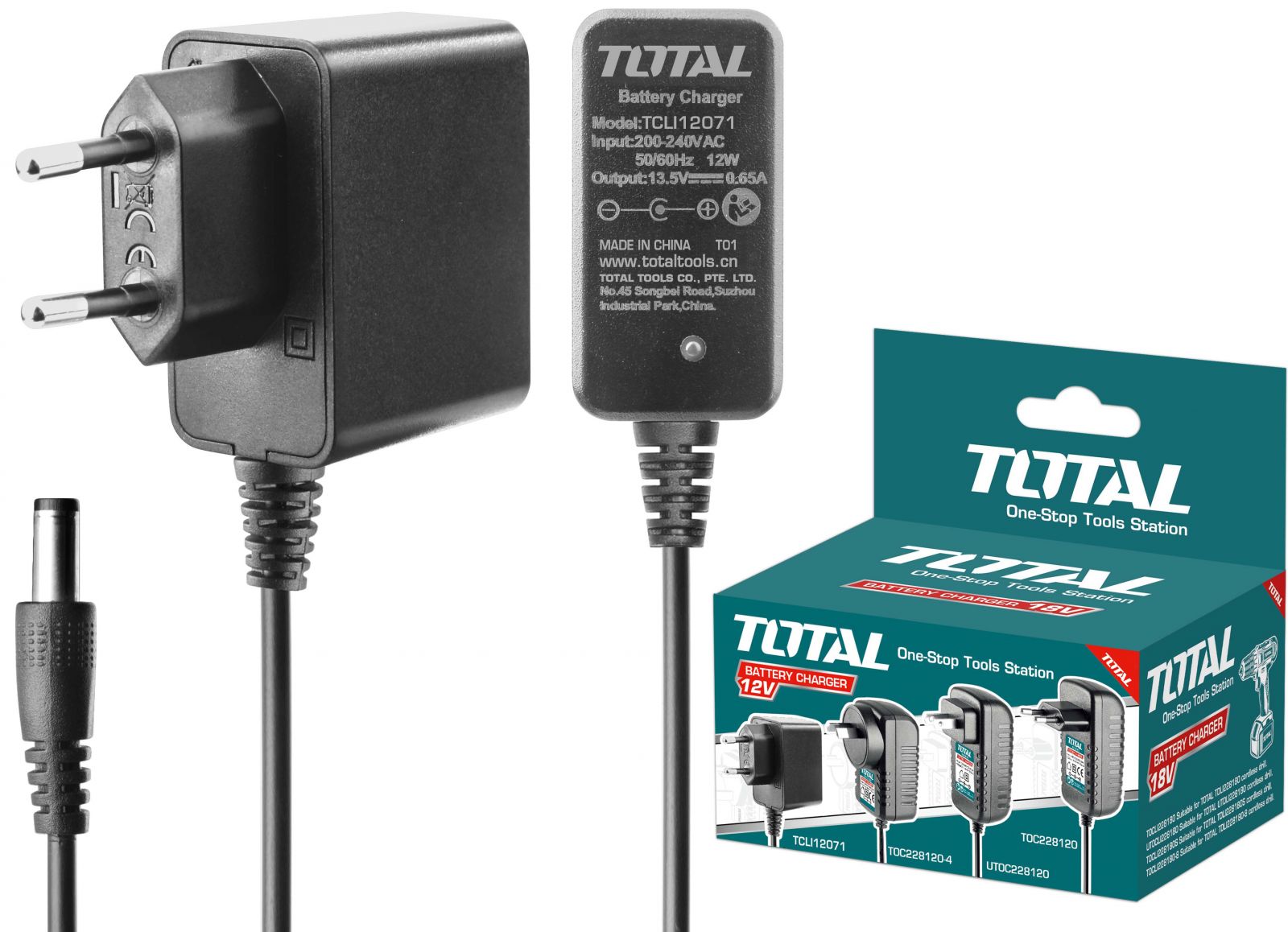 Sạc lithium 12v total tcli12071