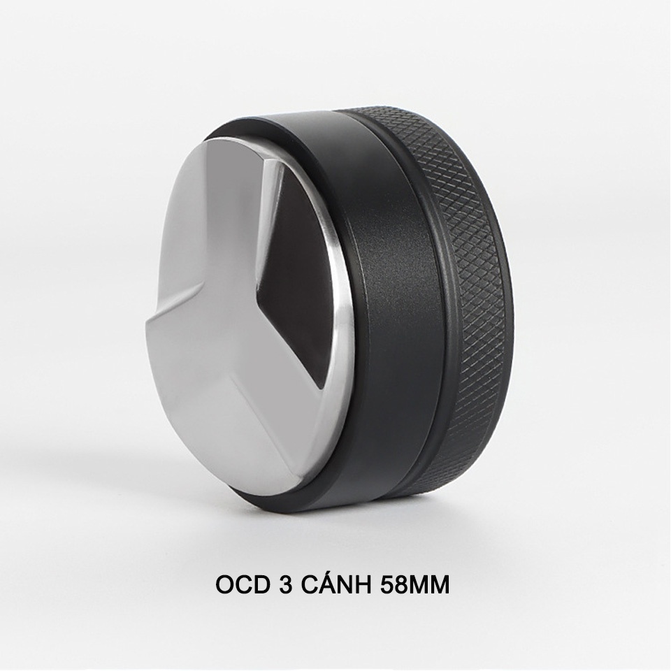 Tamper OCD 58mm 3 cánh - dụng cụ nén cà phê pha espresso - Laven Coffee