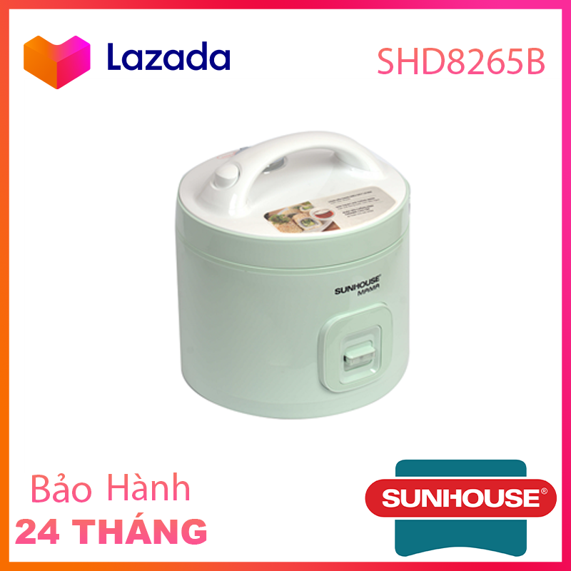 Nồi cơm điện 1.2 lít sunhouse mama shd8265b