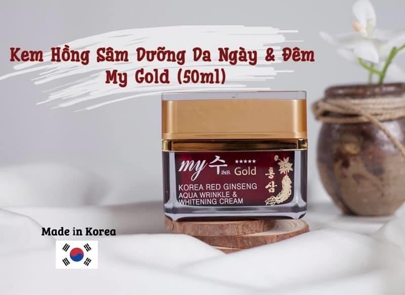 Kem dưỡng dưỡng da chiết xuất hồng sâm 50ml