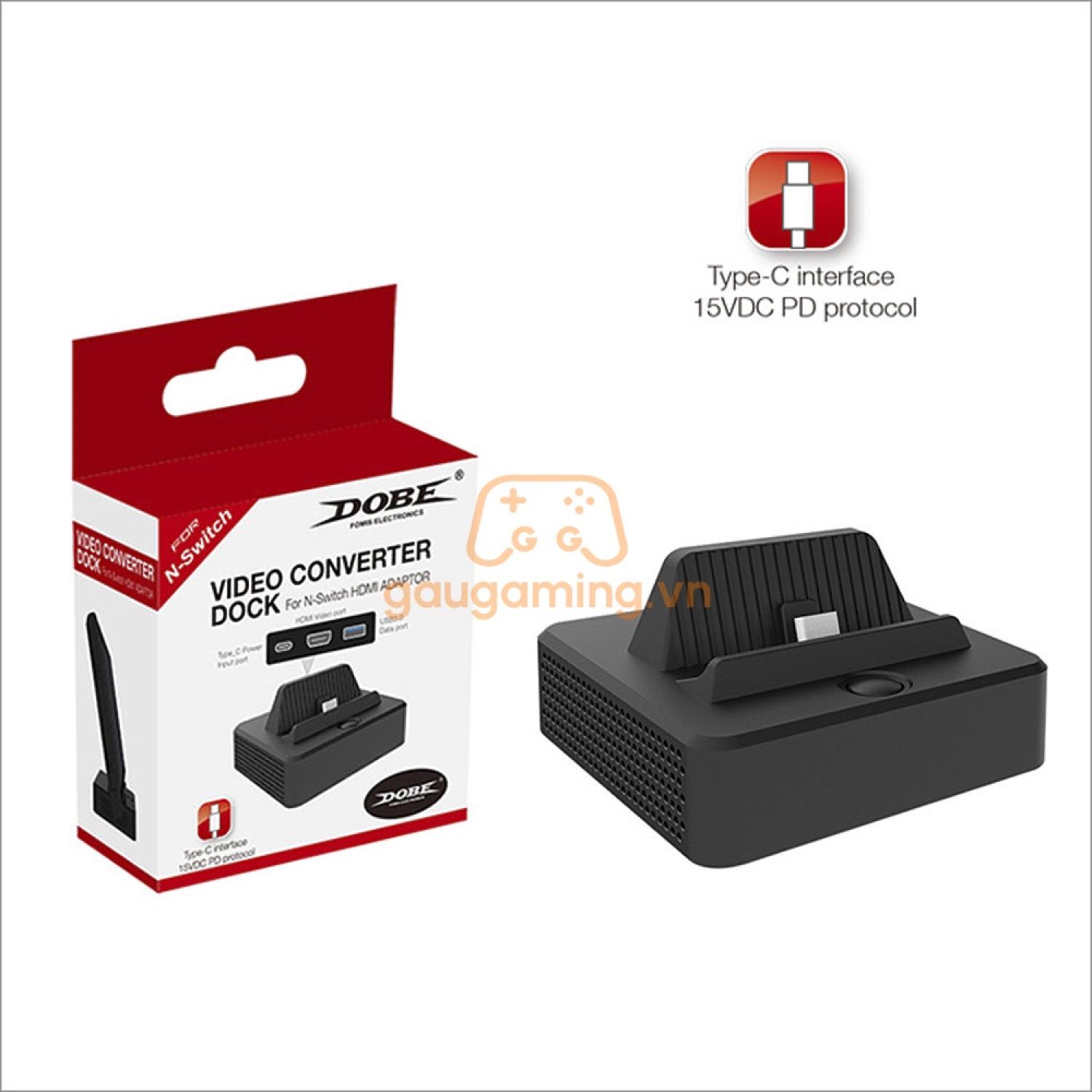 Mini Dock cho Nintendo Switch chính hãng DOBE