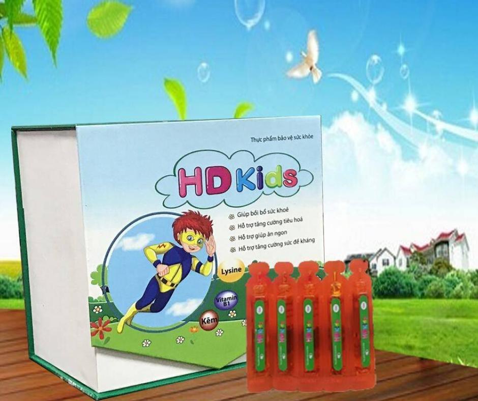 Hd kids giúp trẻ ăn ngon, tăng cường sức đề kháng- tbyt quang hà