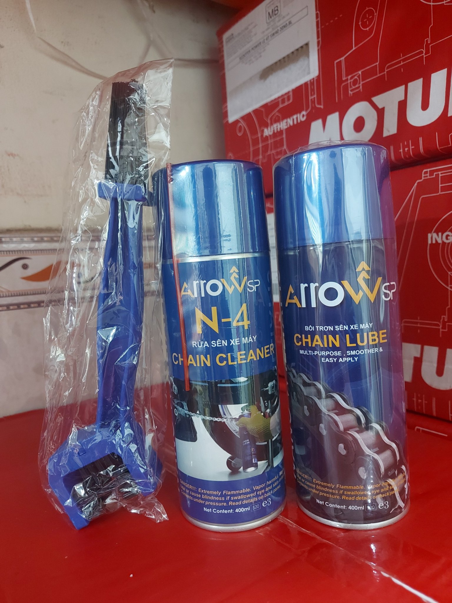 Dưỡng sên Arrowsp Công nghệ Anh Quốc Combo 3 món Tặng bàn chải chà sên