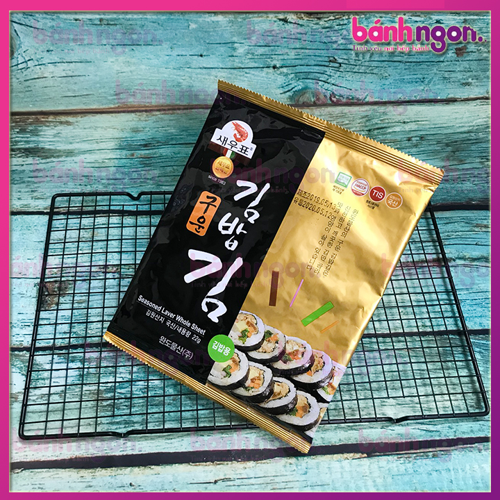 RONG BIỂN/LÁ KIM WANDO CUỘN CƠM SUSHI GIM BAB GIM HÀN QUỐC 10 LÁ