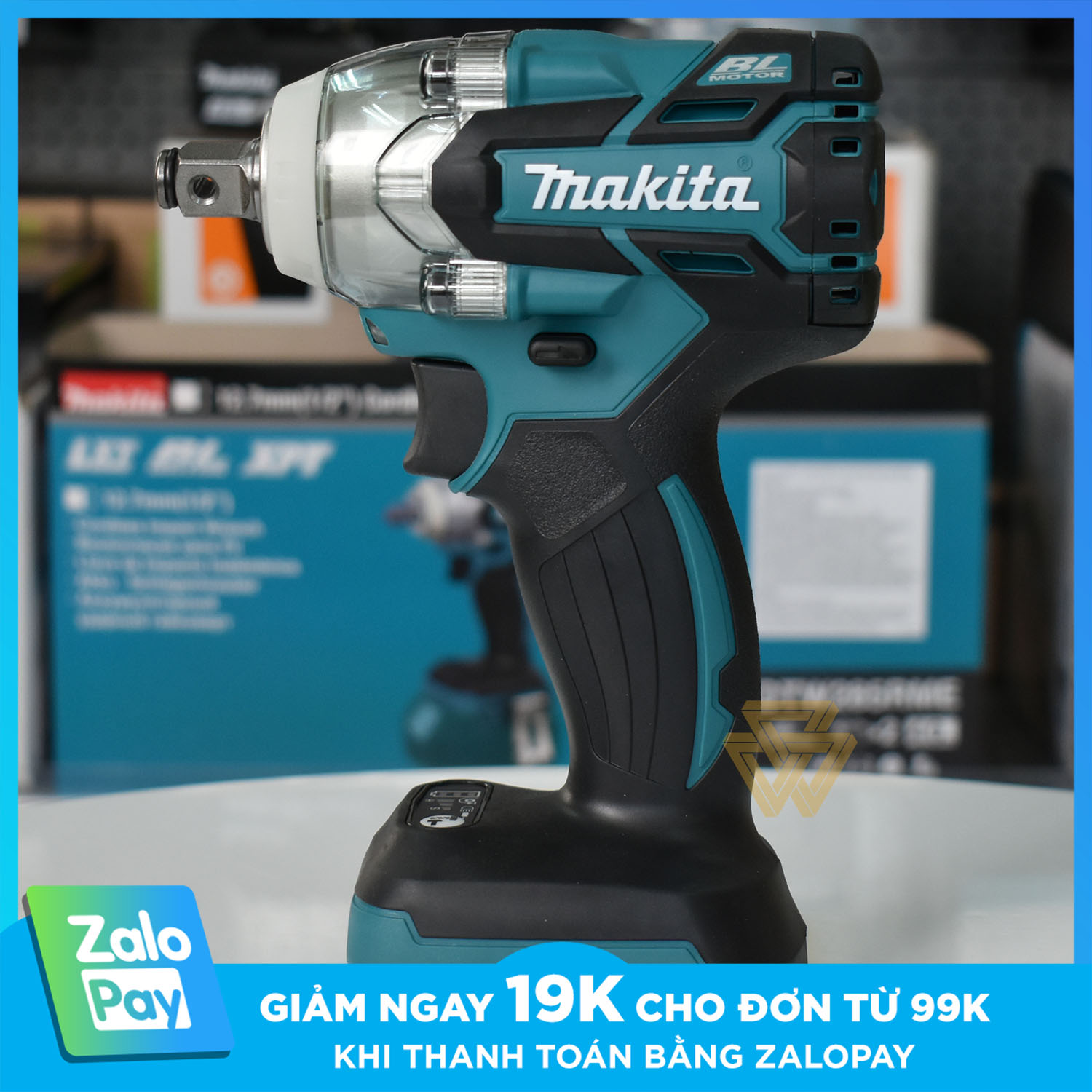 Máy khoan vặn bu lông pin 18v makita dtw285z