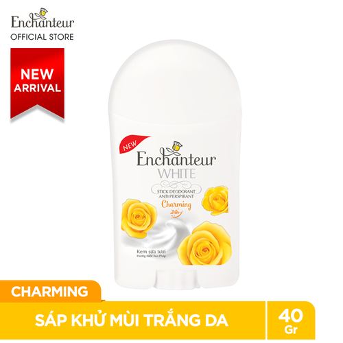 Sáp khử mùi trắng da enchanteur charming 40g