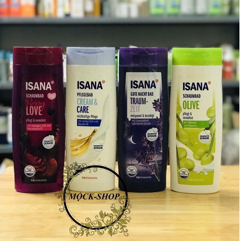 Sữa tắm isana 750ml hàng đức đủ bill