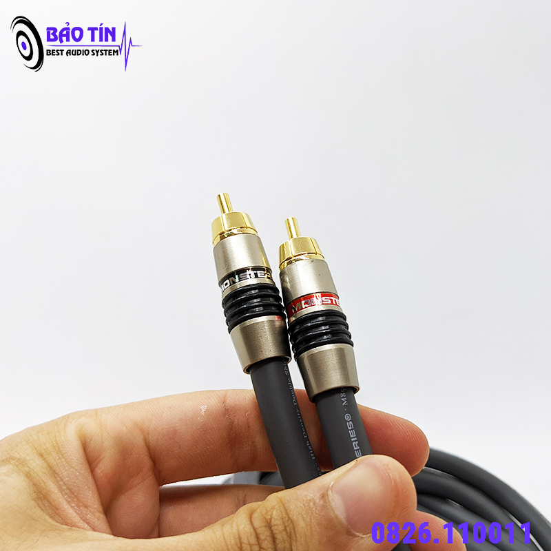 Dây tín hiệu rca /av monster bãi mỹ