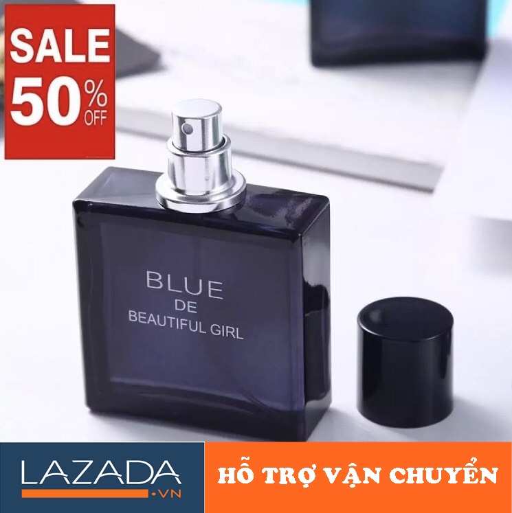 Blue. Nước Hoa Nam Được Ưa Chuộng Nhiều, Hương Thơm Nam Tính Quyến Rũ, Lưu Hương Lâu, Thể Tích 50ml